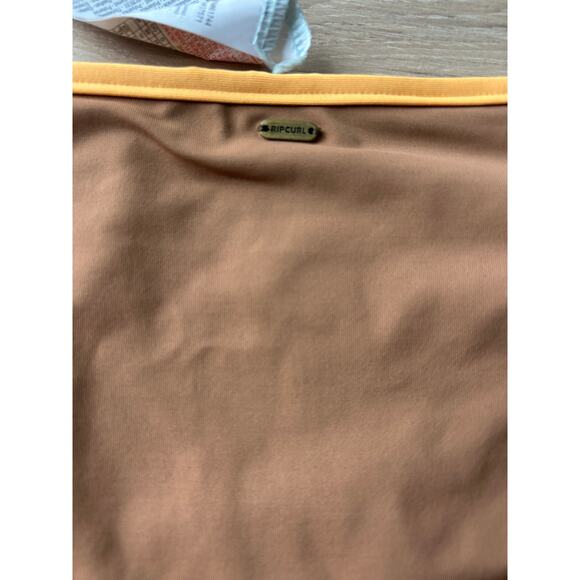 Rip Curl Hibiscus Heat Cheeky Bikini Bottoms - Brown L - Picture 7 of 8